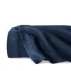 Sferra Rombo Cotton Diamond Matelasse Coverlet, Full/queen In Navy