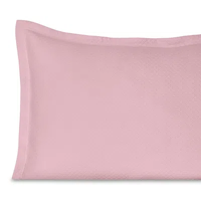 Sferra Rombo Diamond Pique Matelasse Sham, Boudoir In Carnation