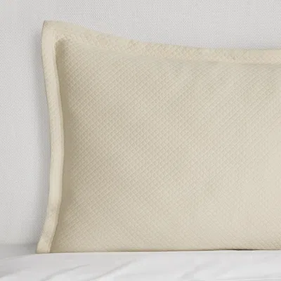 Sferra Rombo Diamond Pique Matelasse Sham, Boudoir In Nude