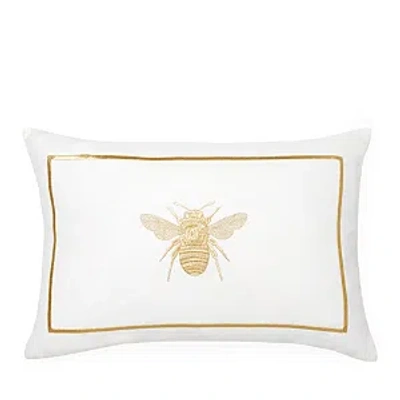 Sferra Ronzio Decorative Pillow, 12 X 18 In White