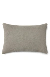 Sferra Ruggenti Linen Throw Pillow In Ash