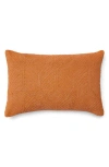 Sferra Ruggenti Linen Throw Pillow In Russet