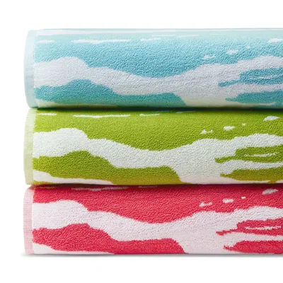 Sferra Sampieri Beach/pool Towel In Green