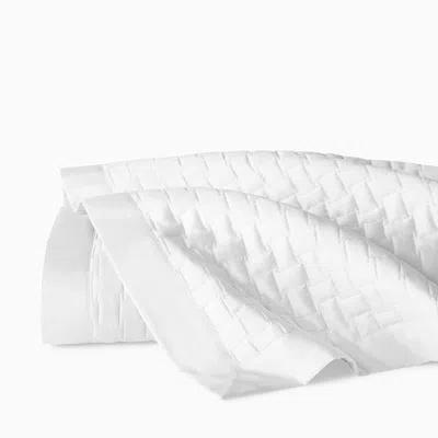 Sferra Sampietrini Cotton Quilt, King In White