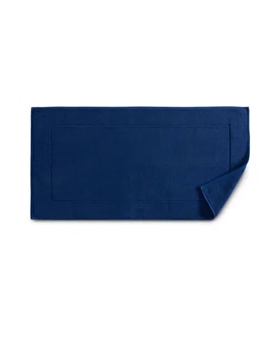 Sferra Sarma 100% Turkish Cotton Bath Mat, 20" X 35" In Ocean