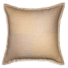 Sferra Scacchi Decorative Pillow, 20 X 20 - Exclusive In Putty/natural
