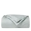 Sferra Selini Leaf Sateen Jacquard Duvet Cover, King In Silversage
