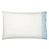 Sferra Shogun Ikat Standard Pillowcase, Pair In White