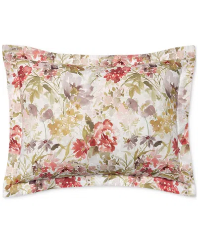 Sferra Siena Cotton Boudoir Sham, 12" X 16", Exclusively At Macy's In Rose