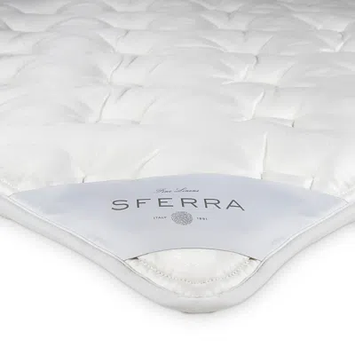 Sferra Sogni Seasonal Topper, Queen - Exclusive In White