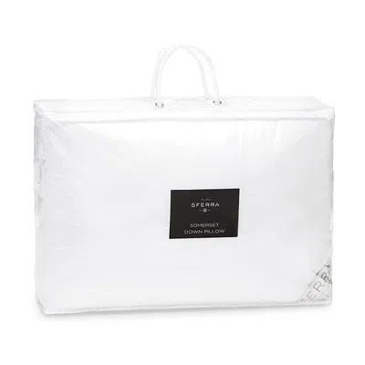 Sferra Somerset Soft Down Pillow, Standard In White