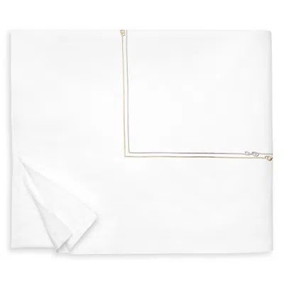 Sferra Squillo Duvet Cover, Full/queen In White/platinum