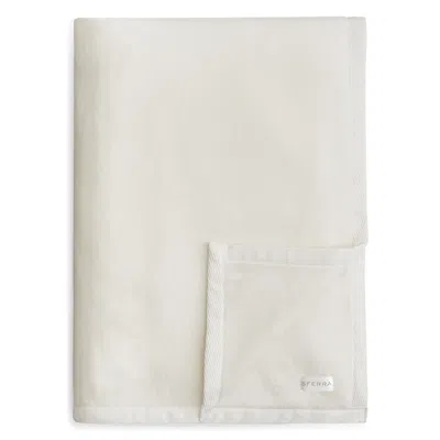 Sferra St. Moritz Blanket, California King In White