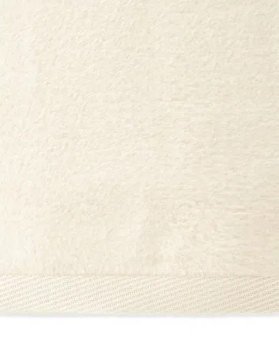 Sferra St. Mortiz Full/queen Plushed Combed Cotton Blanket, 90" X 90" In Neutral