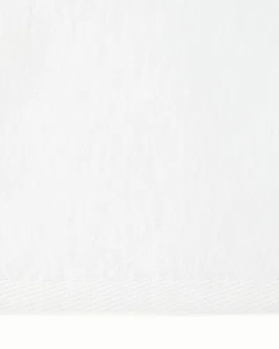 Sferra St. Mortiz King Combed Cotton Blanket, 108" X 90" In White