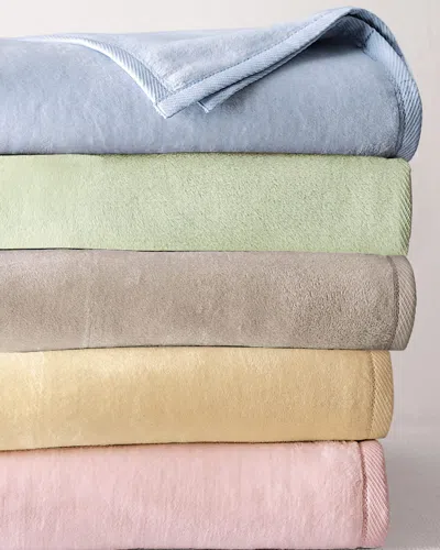Sferra St. Mortiz Plushed Combed Cotton Twin Blanket In Multi