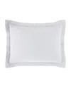 Sferra Standard Marcus Collection Cane Matelasse Sham In White