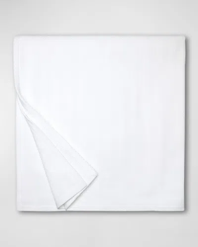 Sferra Tavira King Blanket, 120" X 100" In White
