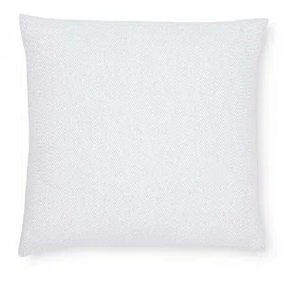 Sferra Terzo Decorative Throw Pillow, 22 X 22 In White