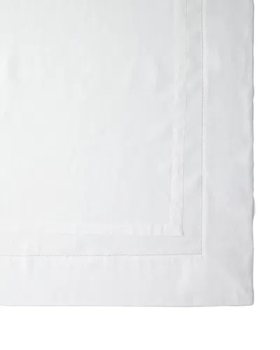 Sferra Tipton Oblong Tablecloth, 66" X 106" In White