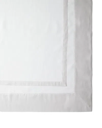Sferra Tipton Oblong Tablecloth, 66" X 124" In Grey