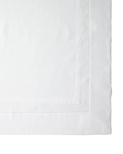Sferra Tipton Oblong Tablecloth, 66" X 124" In White
