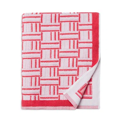 Sferra Tirreno Beach/pool Towel In Red