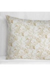 Sferra Tropici Cotton Percale Continental Sham In Sand