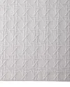 Sferra Twin Marcus Collection Cane Matelasse Coverlet In Silver