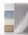 Sferra Twin Marcus Collection Cane Matelasse Coverlet In White