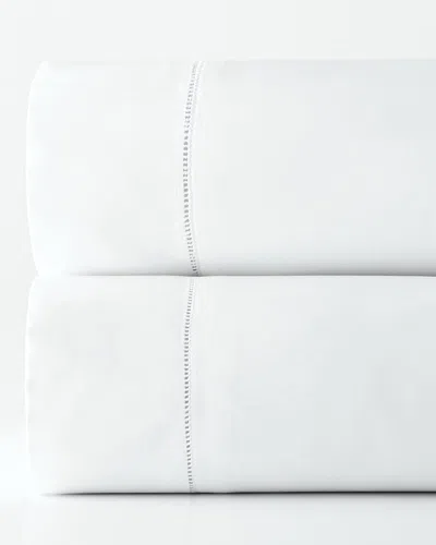 Sferra Two King 1,020tc Solid Sateen Pillowcases In White