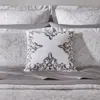 Sferra Umbria Embroidered Linen Decorative Pillow, 20 X 20 In Multi
