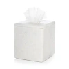 Sferra Velina Marble Tissue Holder In Dove