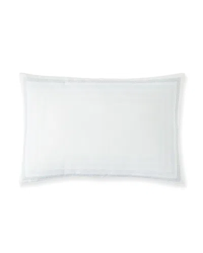 Sferra Vieste Decorative Pillow, 12" X 18" In White