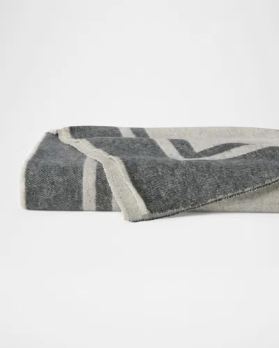 Sferra Viletta Cashmere-blend Throw, 51" X 77"