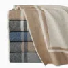 Sferra Viletta Cotton, Wool & Cashmere Blend Throw In Oat/beige
