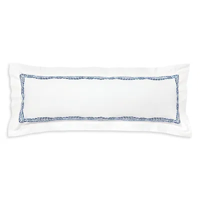 Sferra X Scalamandre Cobblestones Decorative Pillow, 12 X 36 In Blue