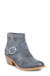 Söfft Adriana Block Heel Bootie In Blue