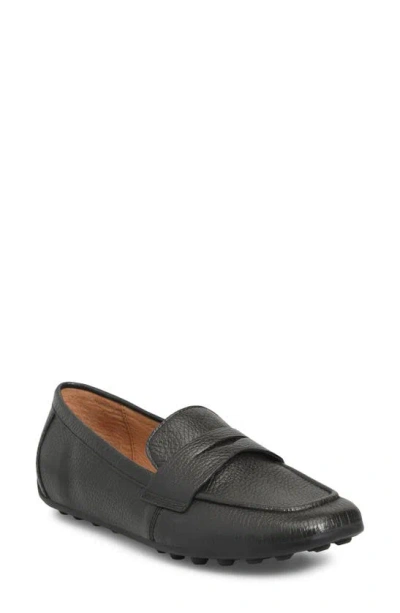 Söfft Allie Moc Toe Penny Loafer In Black