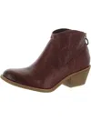 SÖFFT ALSLEY WOMENS LEATHER ALMOND TOE ANKLE BOOTS