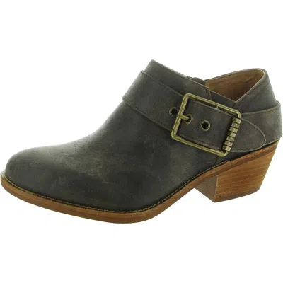 Söfft Alvie Womens Buckle Leather Shooties In Brown