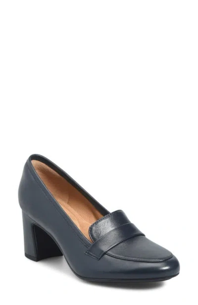 Söfft Amsterdam Loafer Pump In Blue