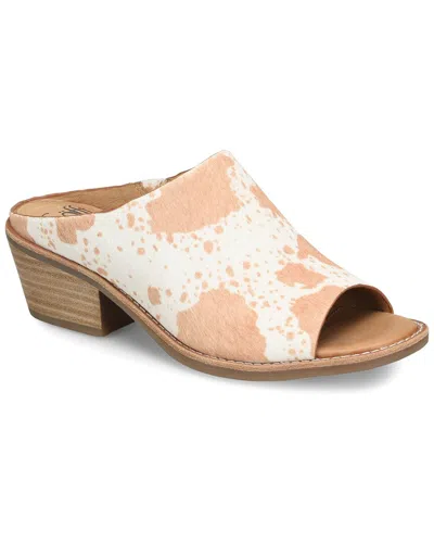 Söfft Aneesa Leather Sandal In Beige