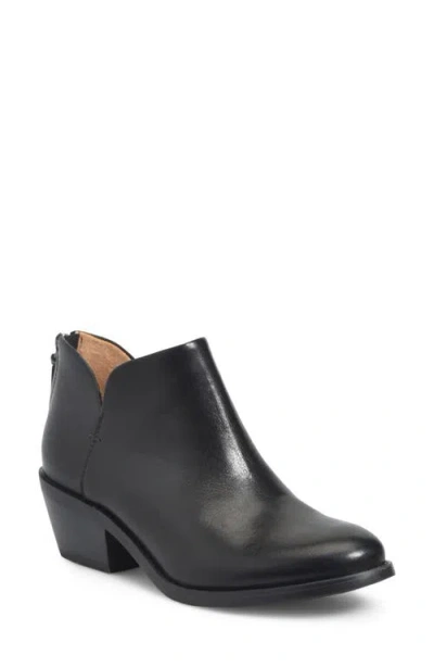 Söfft Angelica Womens Leather Almond Toe Shooties In Black
