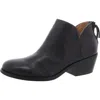Söfft Angelica Womens Leather Almond Toe Shooties In Black