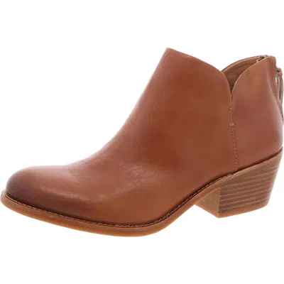 Söfft Angelica Womens Leather Block Heel Shooties In Multi
