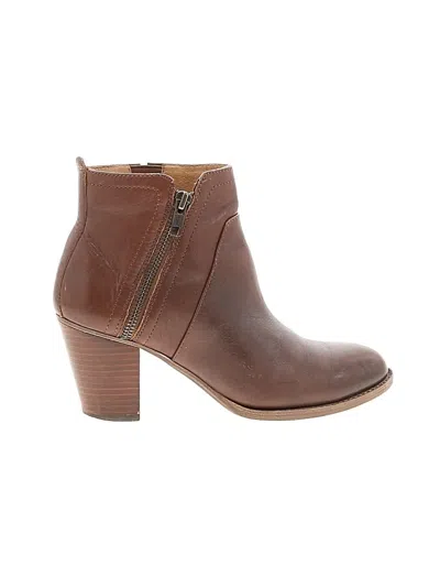 Pre-owned Söfft Ankle Boots In Brown