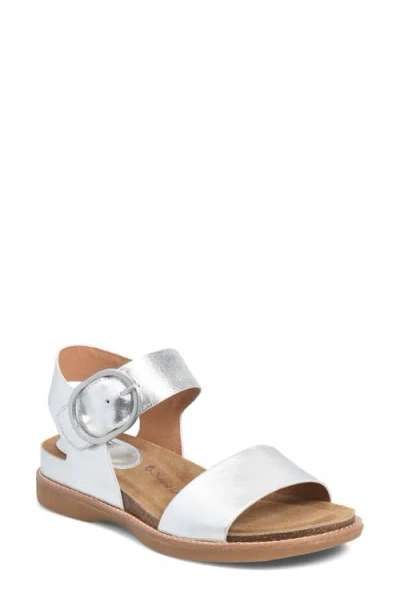 Söfft Bali Sandal In Silver