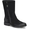 Söfft Betty Sf0103821 Boots Womens Us 9 Black Suede Mid Calf Side Zipper Khd1567