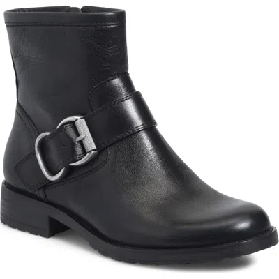 Söfft Brie Water Resistant Moto Bootie In Black